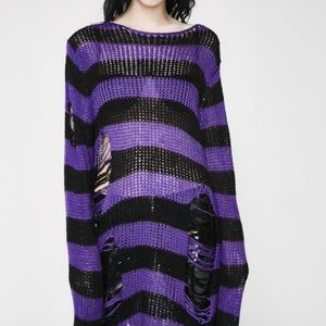 KILLSTAR Wonka Knit Sweater - L